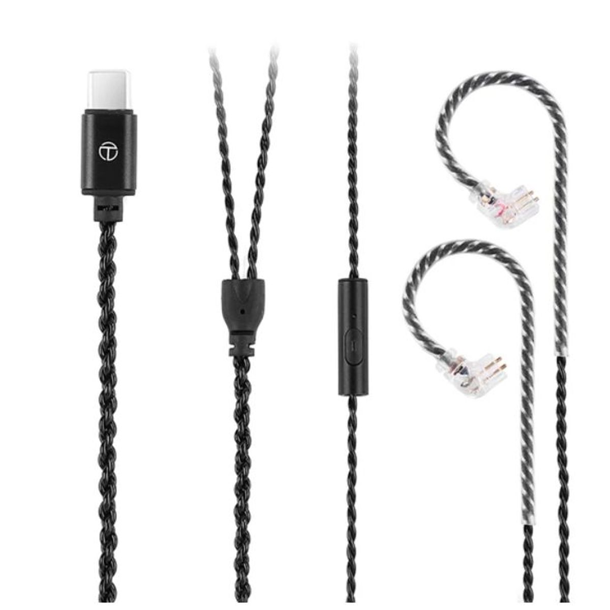 GENERICO - Cable De Repuesto Trn Usb C Pin Tipo C Para Audifonos Kz trn cobre