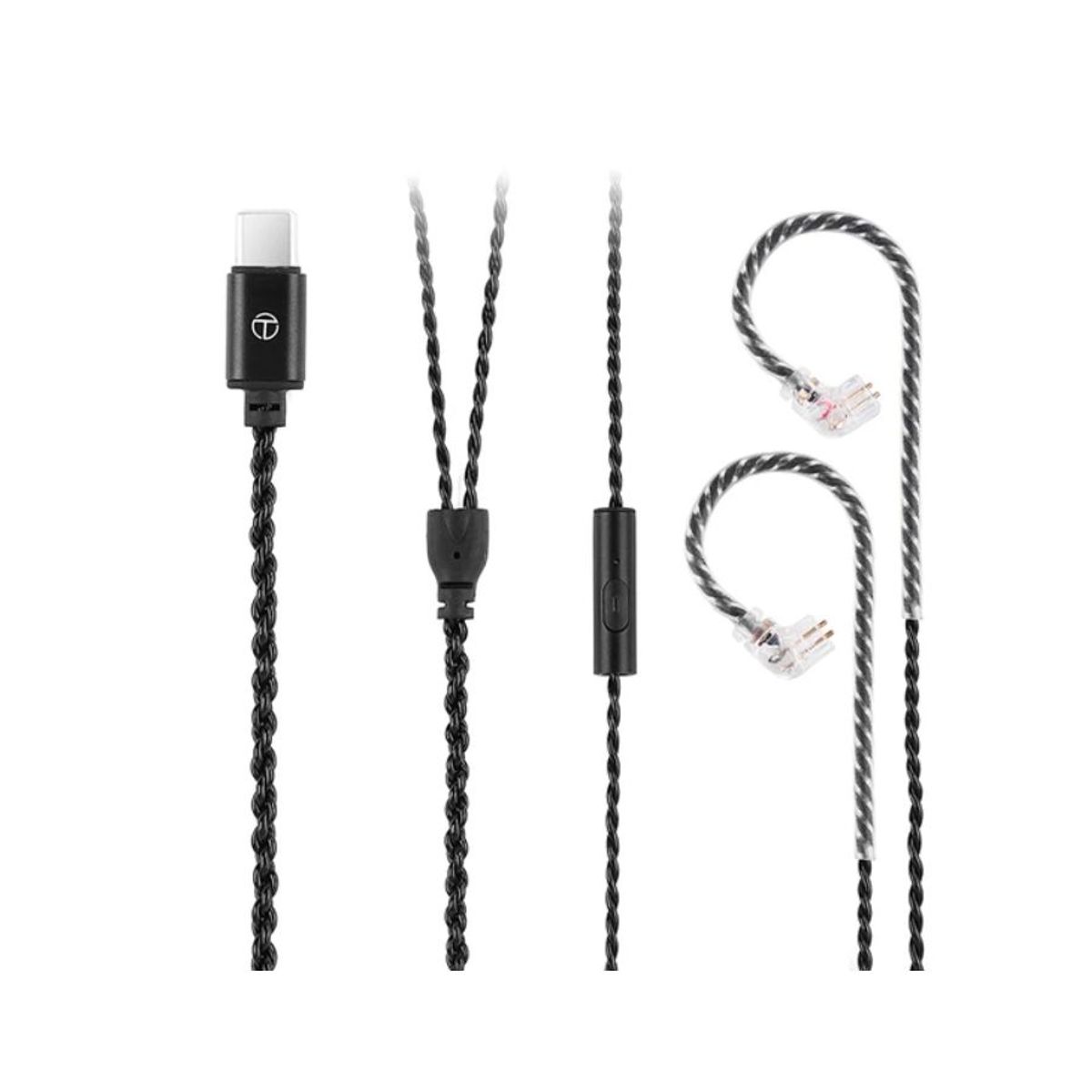 GENERICO - Cable De Repuesto Trn Usb C Pin Tipo C Para Audifonos Kz trn cobre