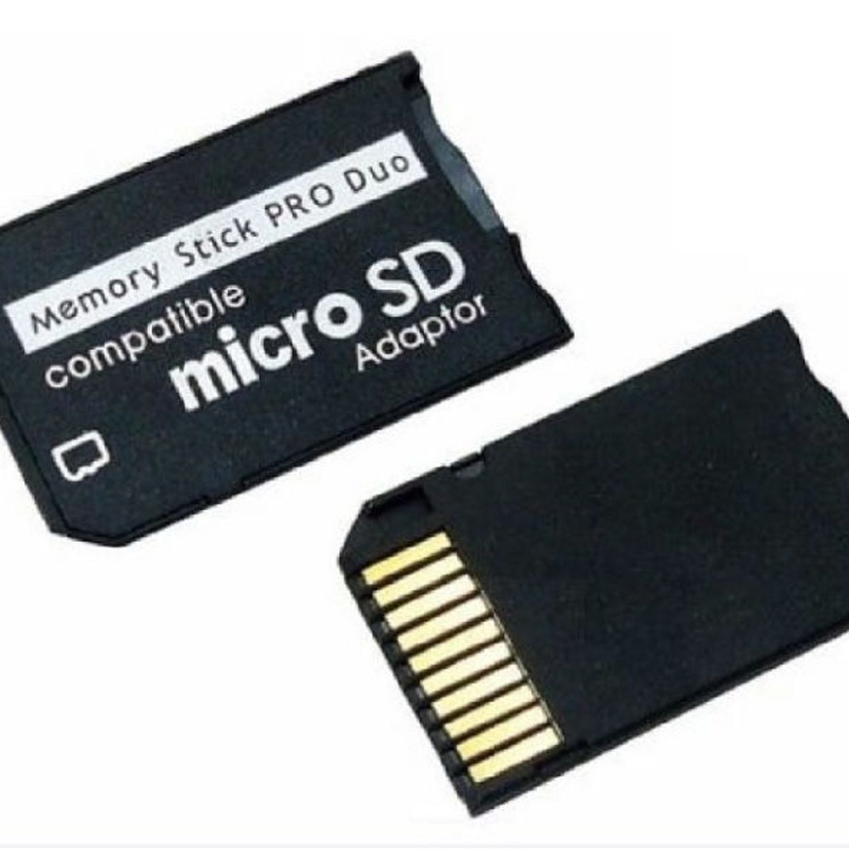 GENERICO - Adaptador Memory Stick Pro Duo Compatible Con Sony Psp