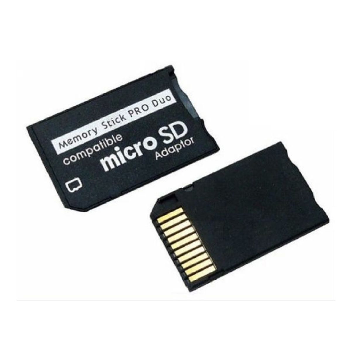 GENERICO - Adaptador Memory Stick Pro Duo Compatible Con Sony Psp