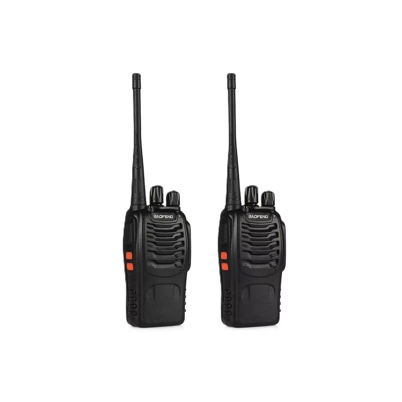 GENERICO - Radio Intercomunicador Walkie Talkie Baofeng BF-888S x2