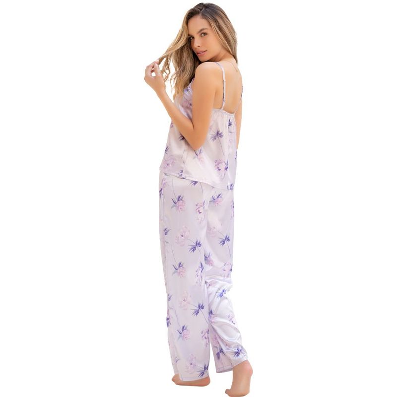 ADRIANA ARANGO - PIJAMA PANTALÓN LARGO 2 PIEZAS LILA ADRIANA ARANGO 7961