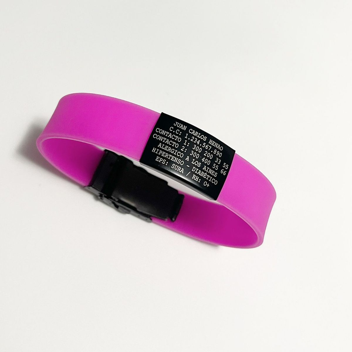 GENERICO - MANILLA DE IDENTIFICACIÓN PERSONAL DEPORTIVA