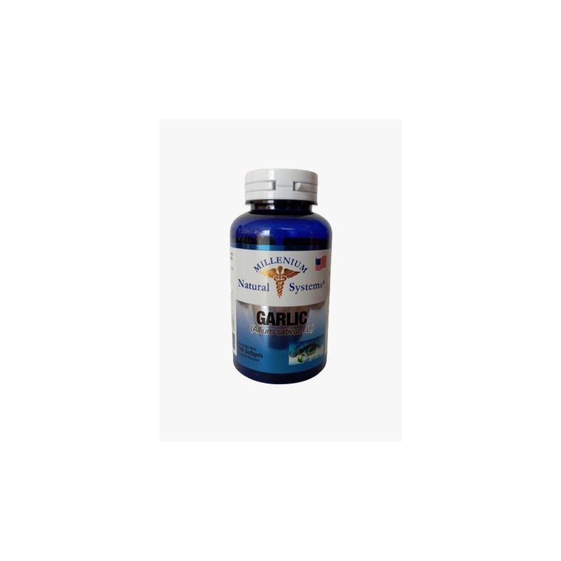 MILLENIUM NATURAL SYSTEM - Garlic 1500mg Ajo x100 capsulas