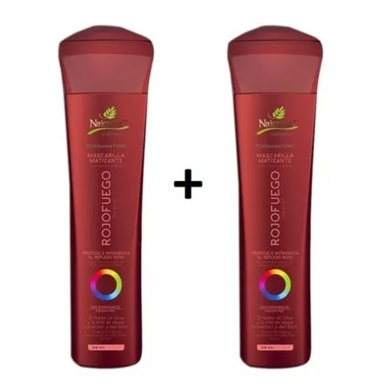NAISSANT - Duo Mascarilla Naissant Rojo Fuego