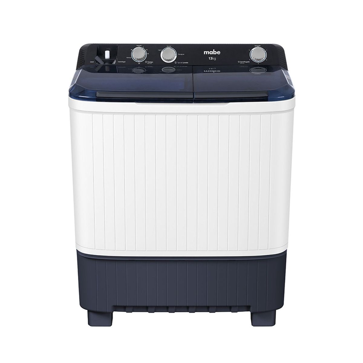 MABE - Lavadora Mabe Doble Tina 13 Kg Semiautomatica - LMD3123HBAB0