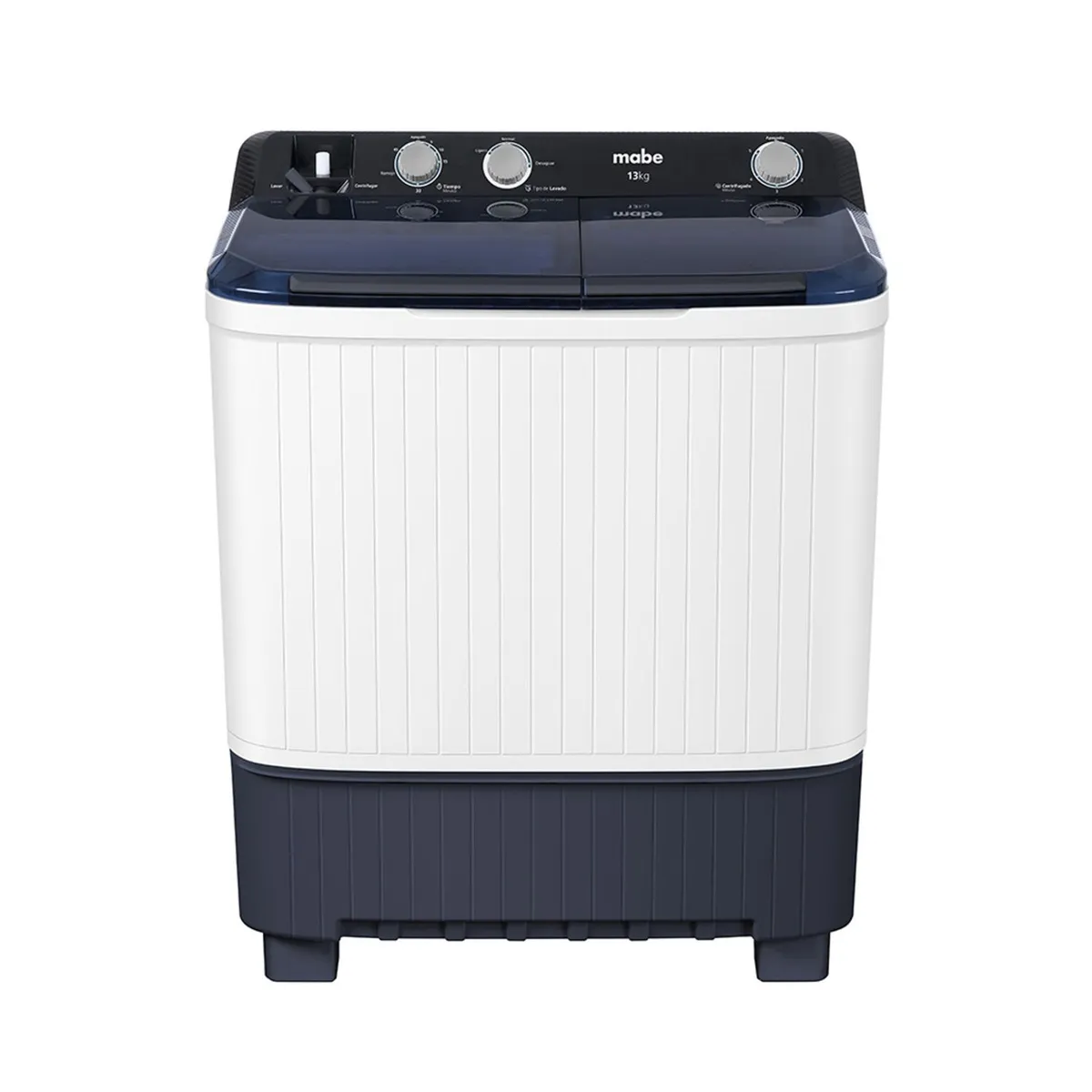 MABE - Lavadora Mabe Doble Tina 13 Kg Semiautomatica - LMD3123HBAB0