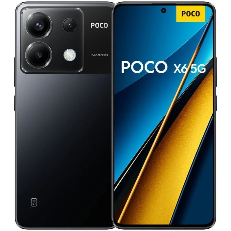 XIAOMI - Celular Xiaomi Poco X6 5G 256Gb  12Ram  64Mp Negro