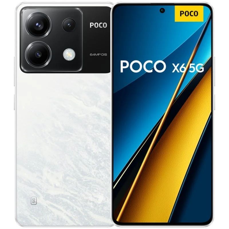 XIAOMI - Celular Xiaomi Poco X6 5G 256Gb  12Ram  64Mp Blanco
