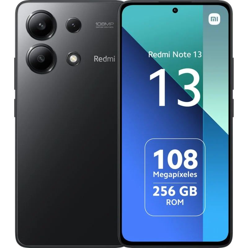 XIAOMI - Celular Xiaomi Redmi Note 13 4G 256Gb / 8Ram / 108Mp Negro