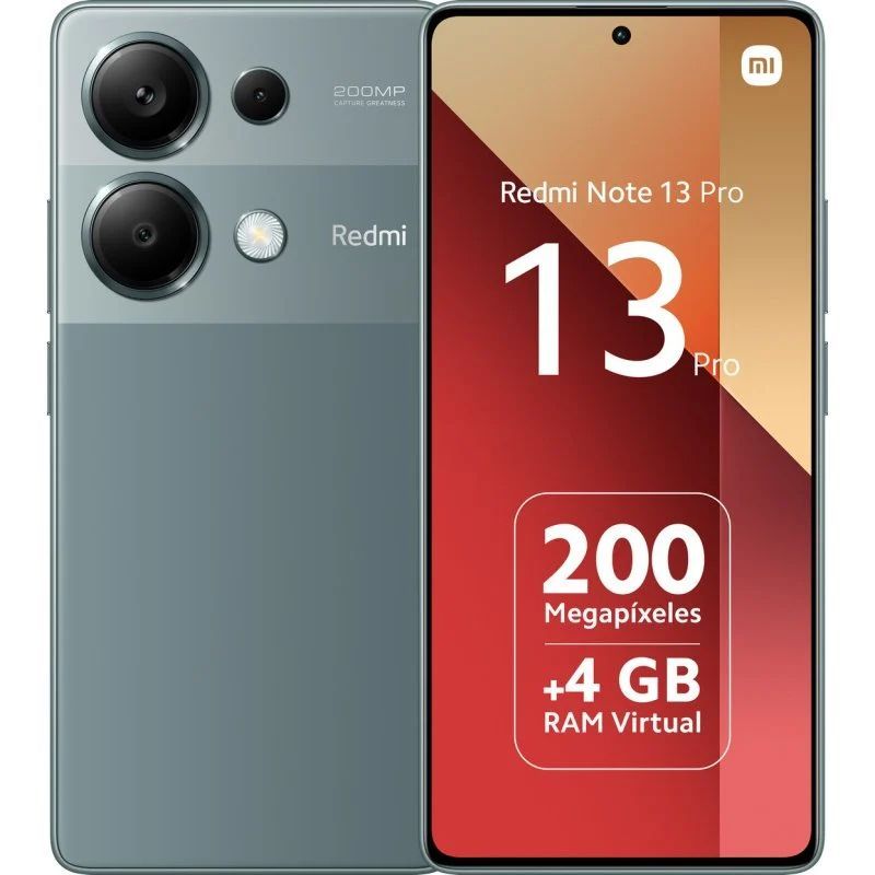 XIAOMI - Celular Xiaomi Redmi Note 13 Pro 256Gb / 8Ram / 200Mp Verde
