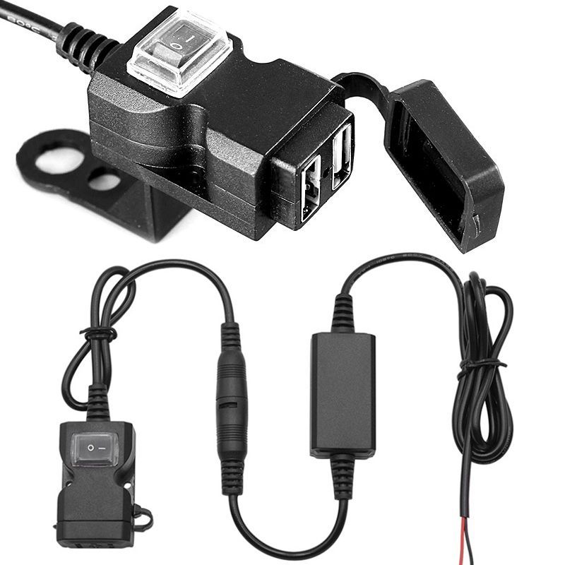 GENERICO - Cargador USB Doble Impermeable