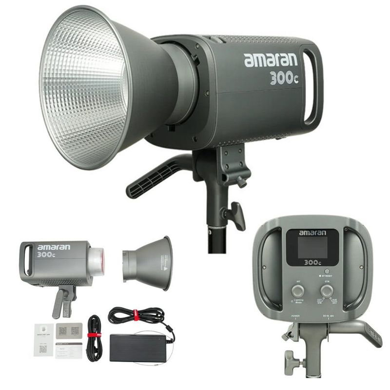 APUTURE - Luz continua Amaran 300c RGB LED gris