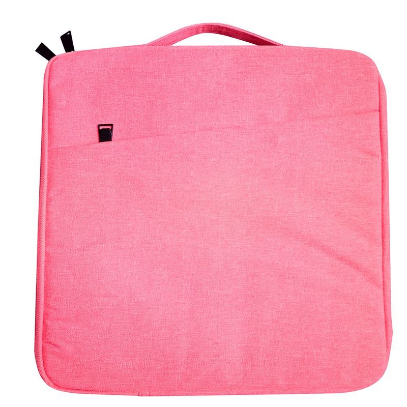 GENERICO - FUNDA PARA PORTATIL HECHO EN POLIESTER DE 14,1 PULGADAS COLOR ROSADO