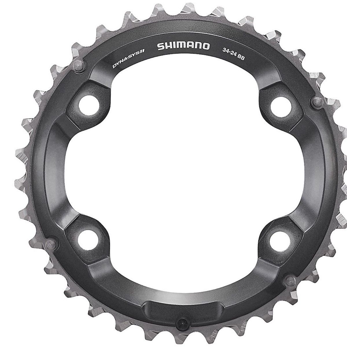 SHIMANO - Plato Coronilla Shimano Xt M8000 11v Biplato 34 Dientes