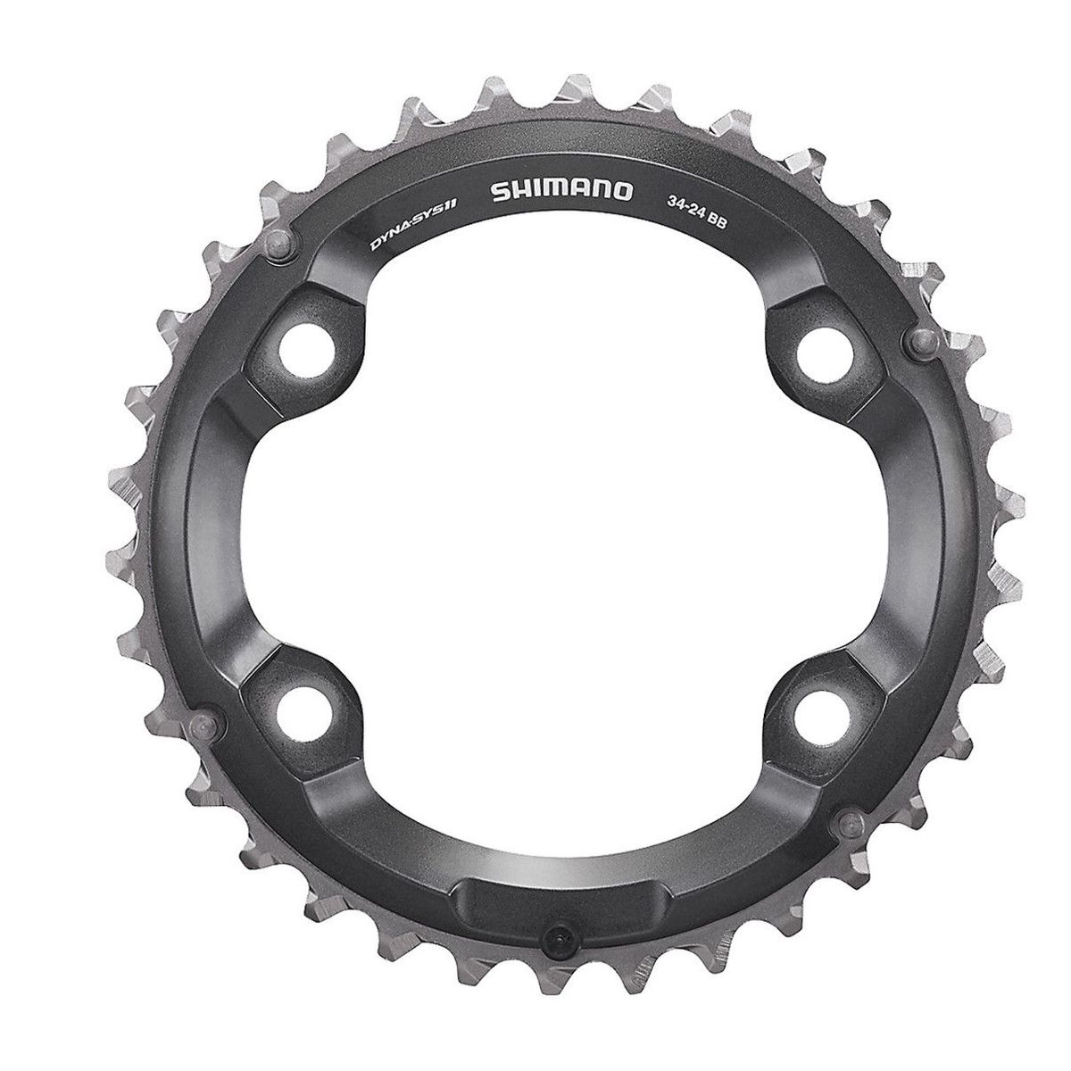 SHIMANO - Plato Coronilla Shimano Xt M8000 11v Biplato 34 Dientes