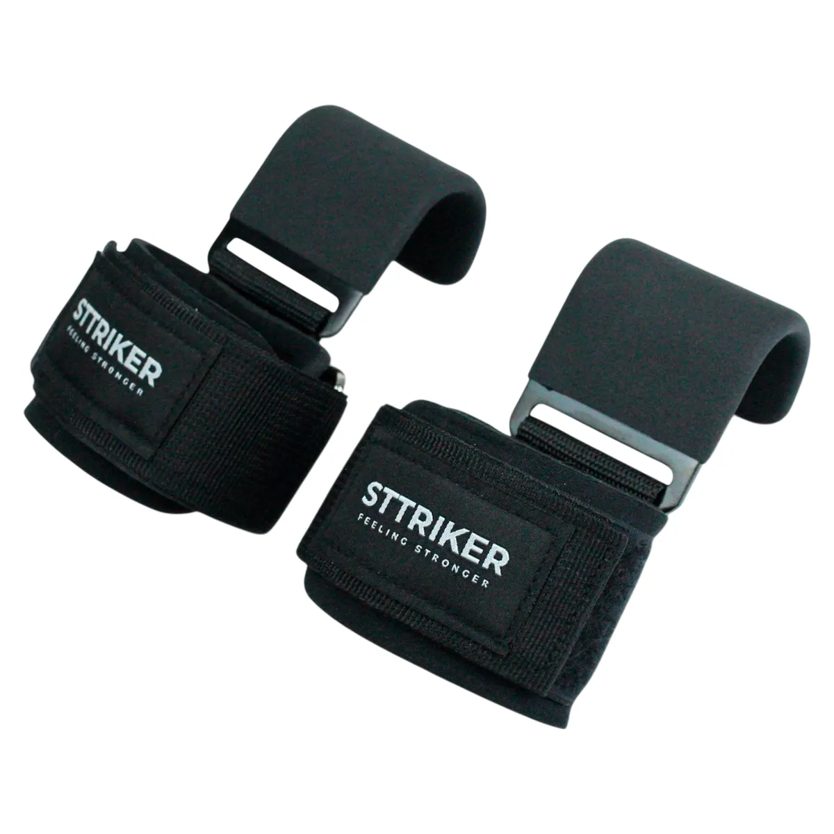 VITTORIA - Kit X2 Straps Gancho Agarre Correas Levantamiento Pesas Gym
