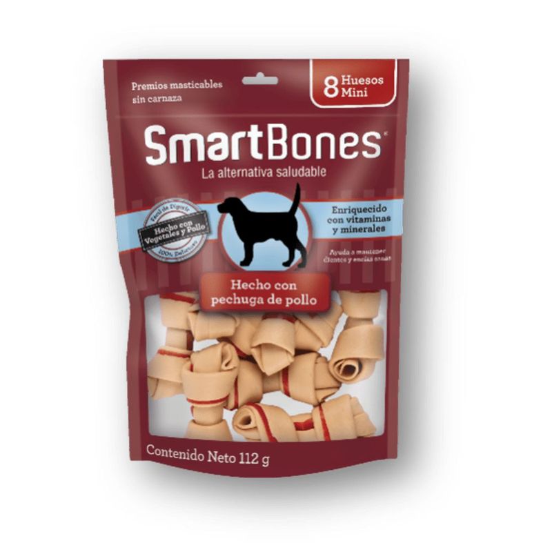 GENERICO - Smartbones Chicken - Snack Mini Para Perro - Pollo x 8 u