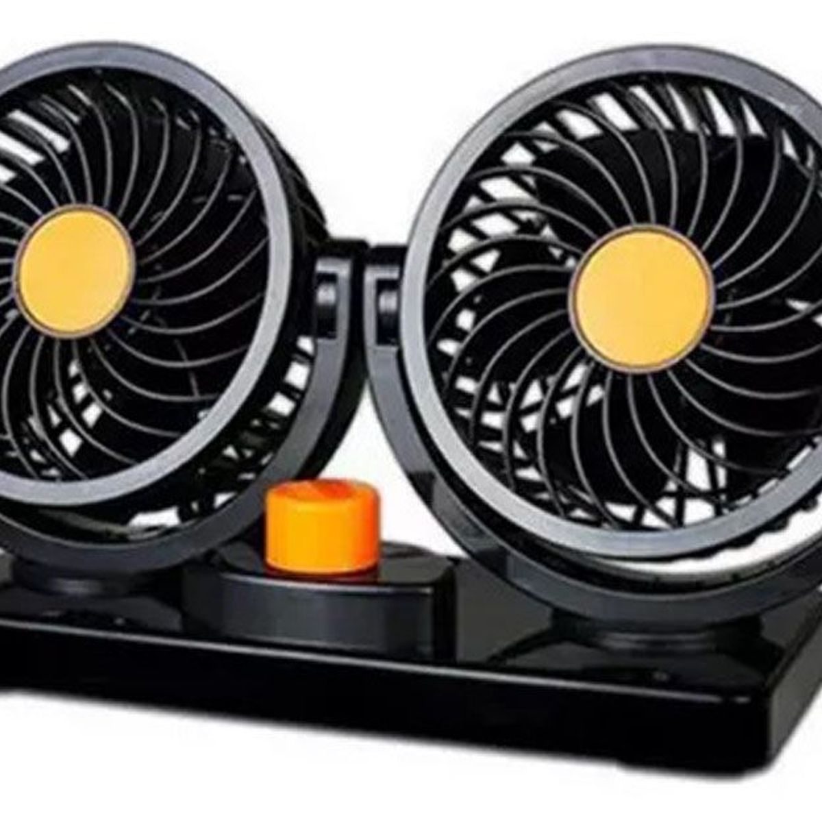 SKY - Ventilador Dual Para Carro Auto Interior 360° Cigarrera