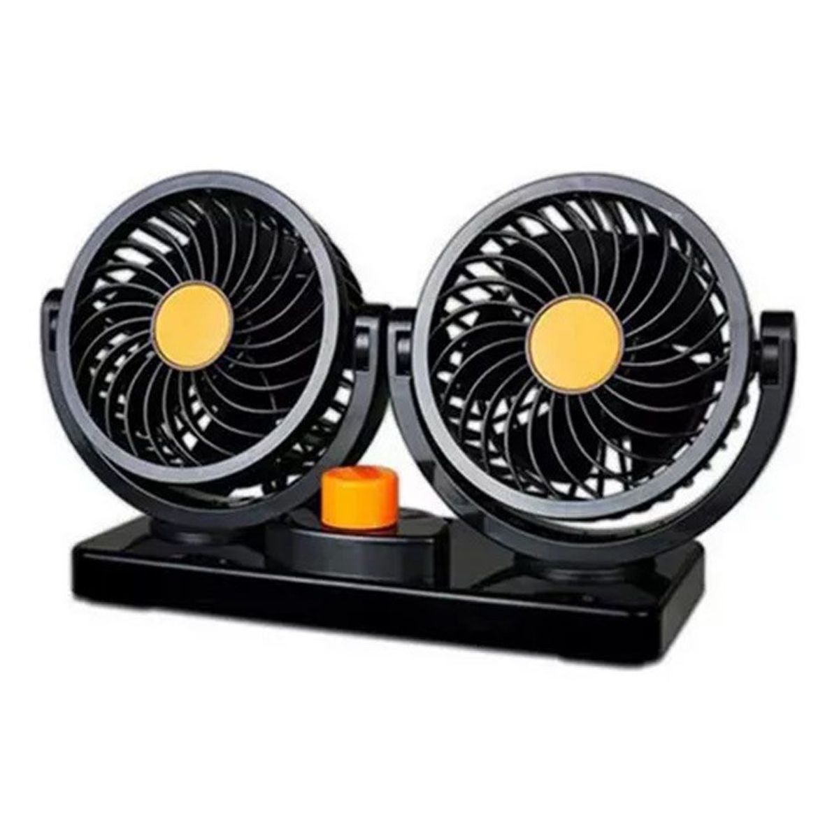 SKY - Ventilador Dual Para Carro Auto Interior 360° Cigarrera