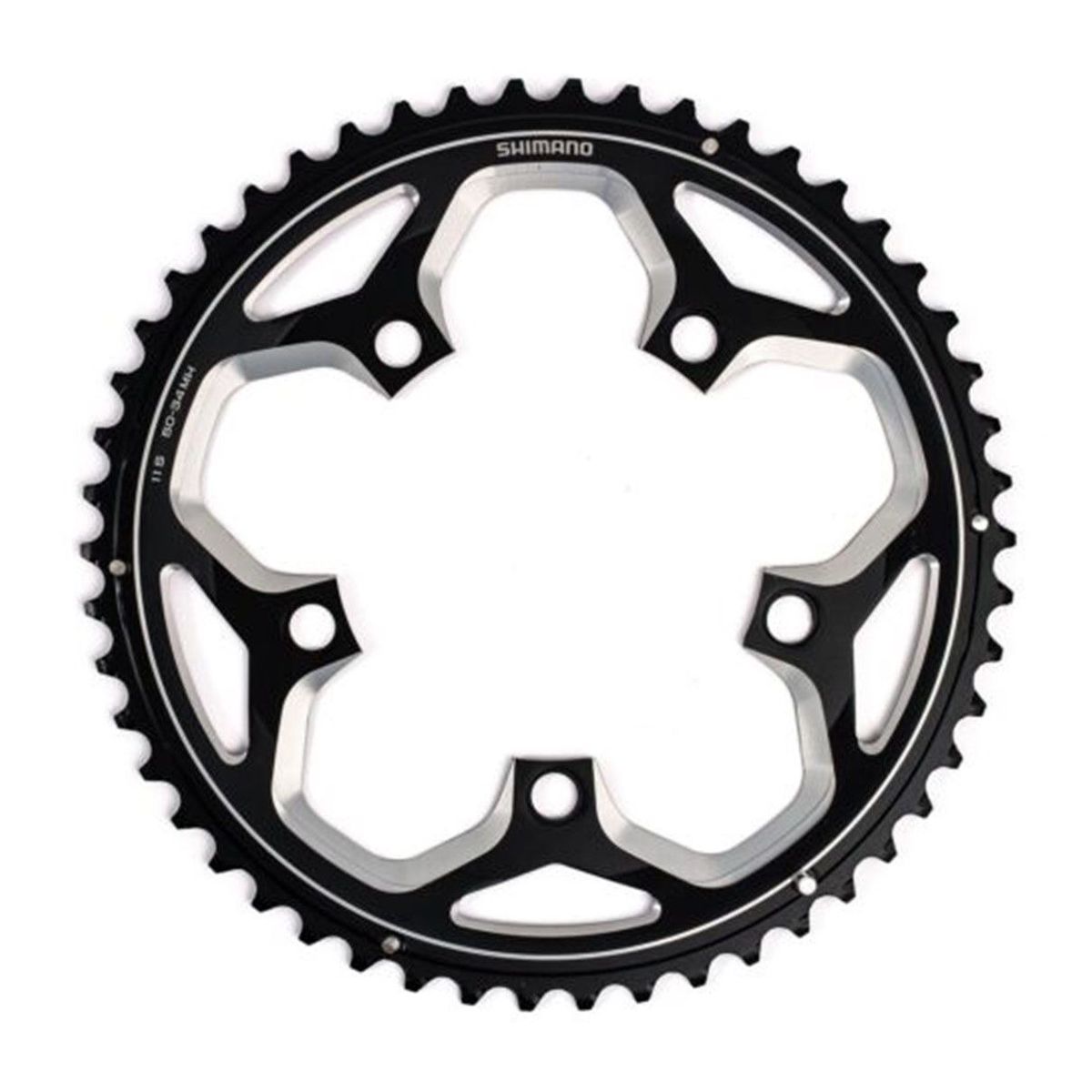 SHIMANO - Plato Coronilla Shimano Rs500 11v Biplato 50 Dientes 110mm