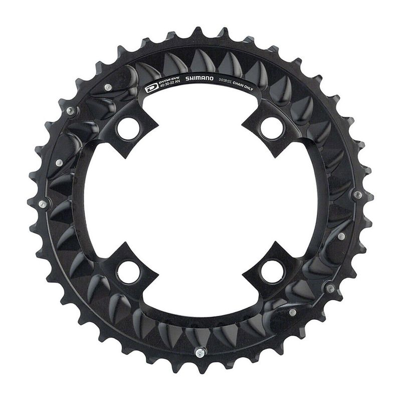 SHIMANO - Plato Coronilla Bicicleta Shimano Deore M6000 10v 40t Tripl