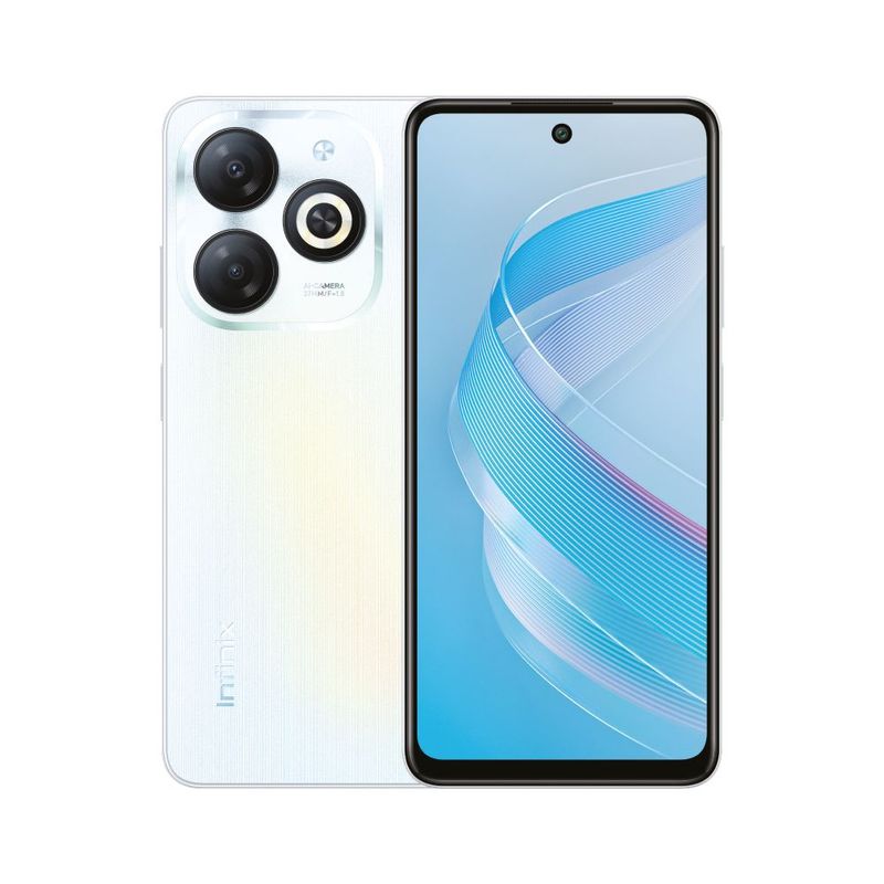 INFINIX - Celular Infinix Smart 8 Blanco Dual Sim 64Gb 3+3Gb Ram 5000 Mah