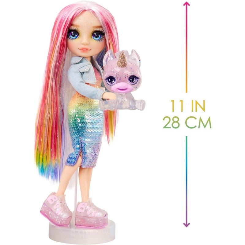 RAINBOW HIGH - Muñeca Rainbow High Con Kit De Slime Accesorios Y Mascota