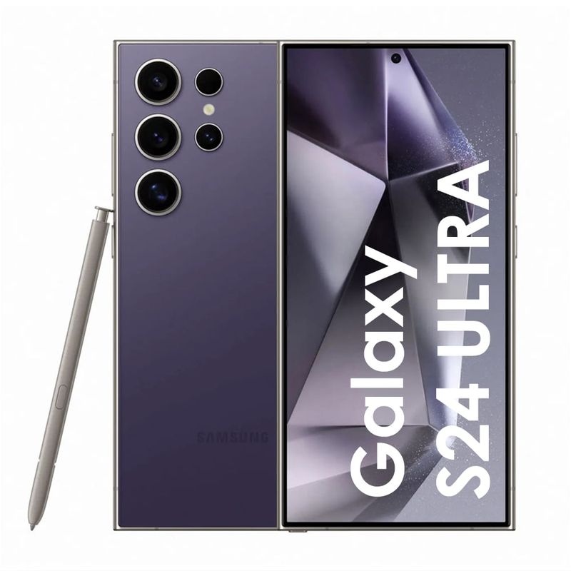 SAMSUNG - Celular Samsung S24 ULTRA 5G IA 256GB 12GB RAM Morado