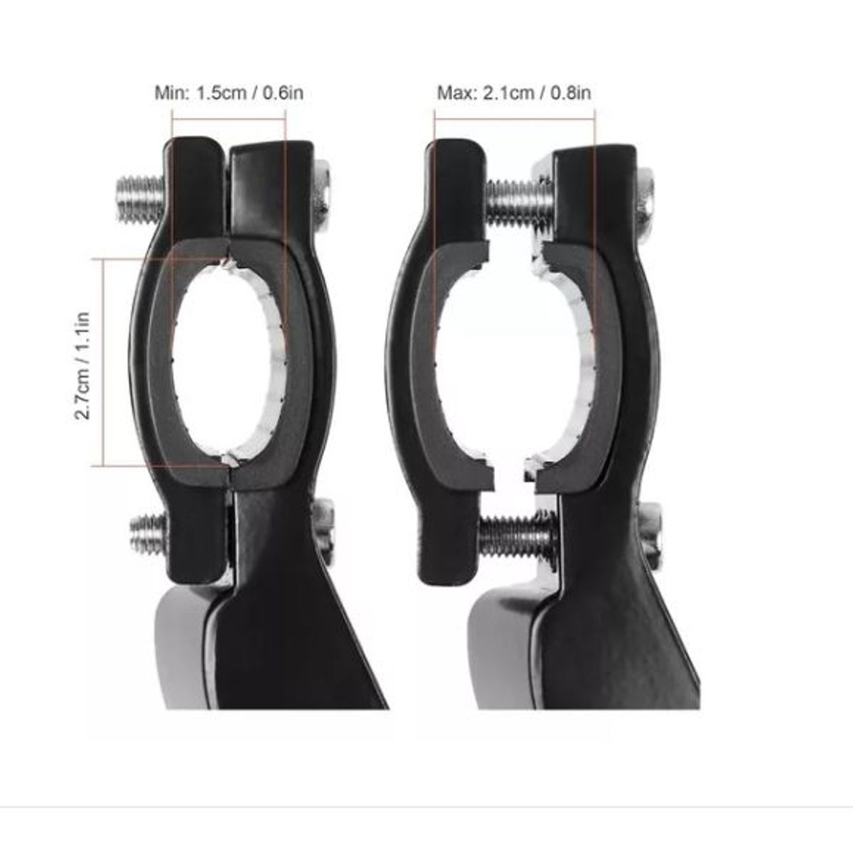 GENERICO - Pata En Aluminio Soporte Ajustable Para Bicicleta Mtb Bmx 1a