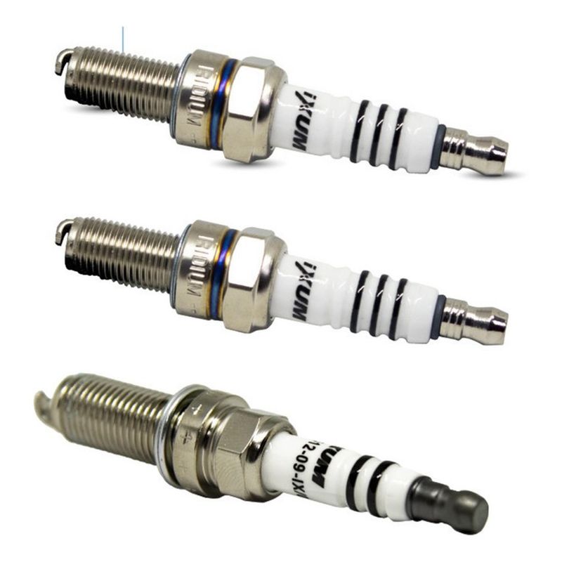 GENERICO - Bujias Iridium Pulsar 200ns X 3 Unidades Mejor Rendimiento