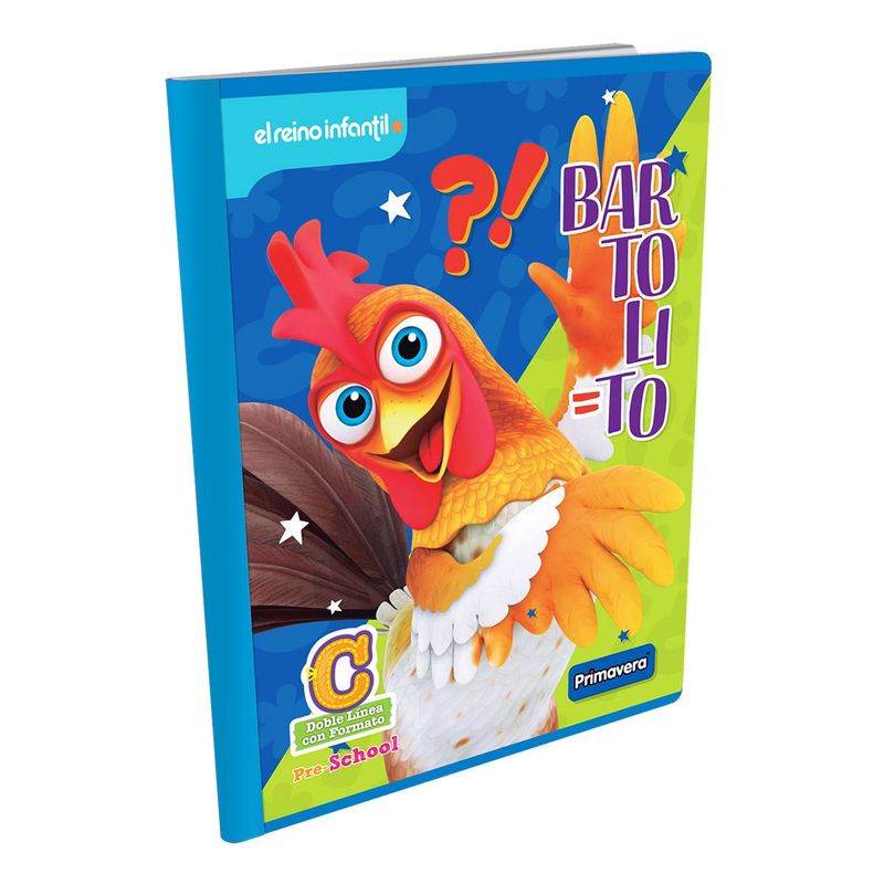 PRIMAVERA - Cuaderno Cosido Pre-School C La Granja de Zenón Bartolito Pregunta