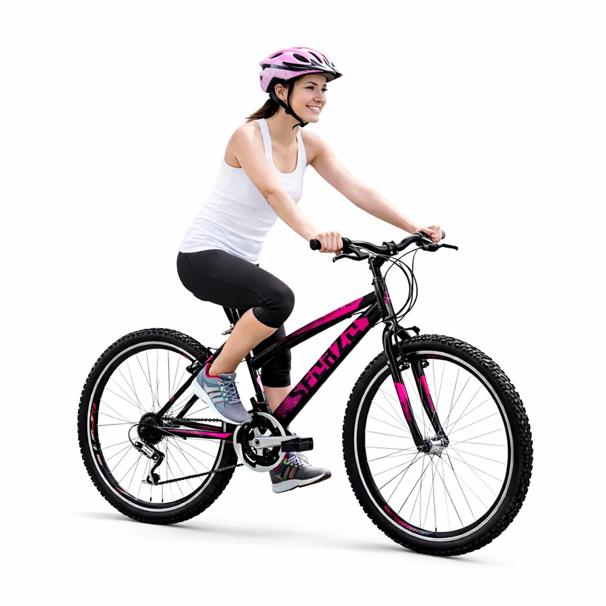 SFORZO - Bicicleta Dama Rin 26 Doble Pared 18 Cambios