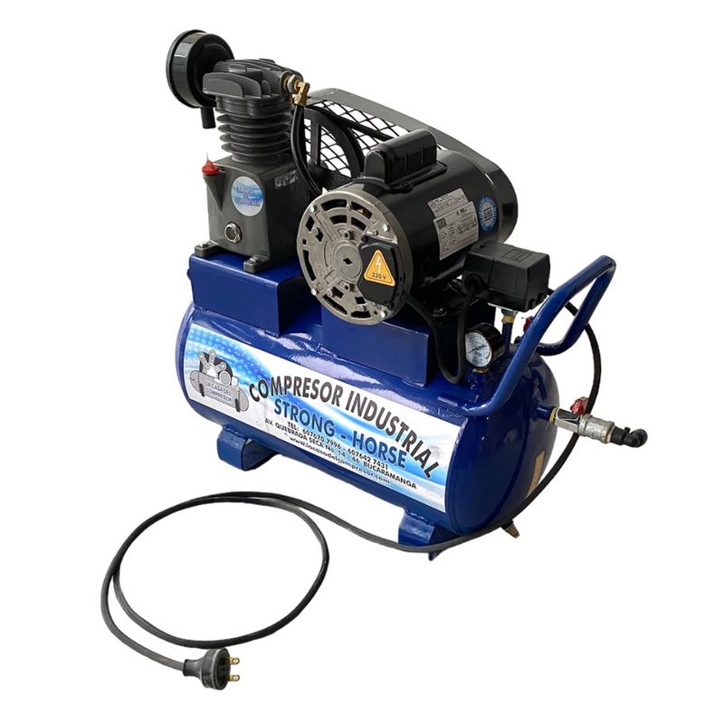 GENERICO - Compresor Industrial de Aire con motor WEG Ligeramente Usado