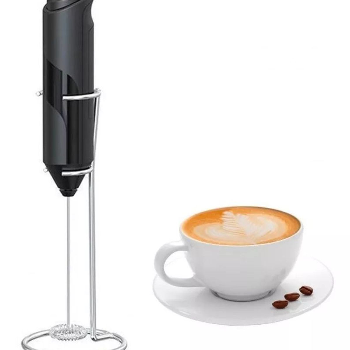 GENERICO - Mezclador Eléctrico Batidor Manual Eléctrico Portátil Negro