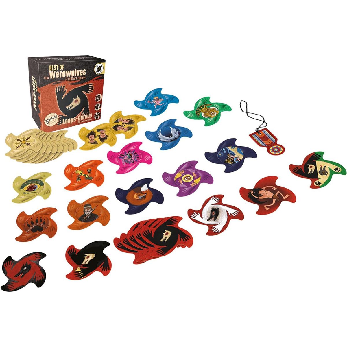 ASMODEE - Juego De Mesa Los Hombres Lobo Castronegro Best Of Familiar