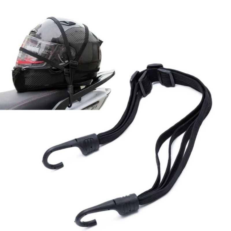 GENERICO - Malla Moto Red Para Casco Elástica Y Organizador