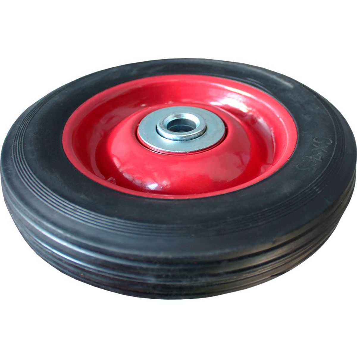 POWER - Llanta  Rueda De Caucho Eje De 12″ Diámetro 6″