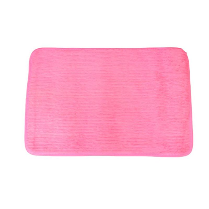 XIONG CHENG - Tapete Alfombra Diseño Rosa 60x40cm Antideslizante