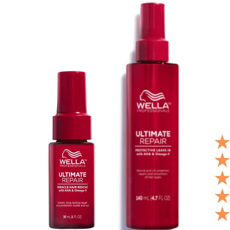 WELLA - DUO WELLA MIRACLE HAIR RESCUE 30ML Y PROTECTIVE LEAVE IN 140ML