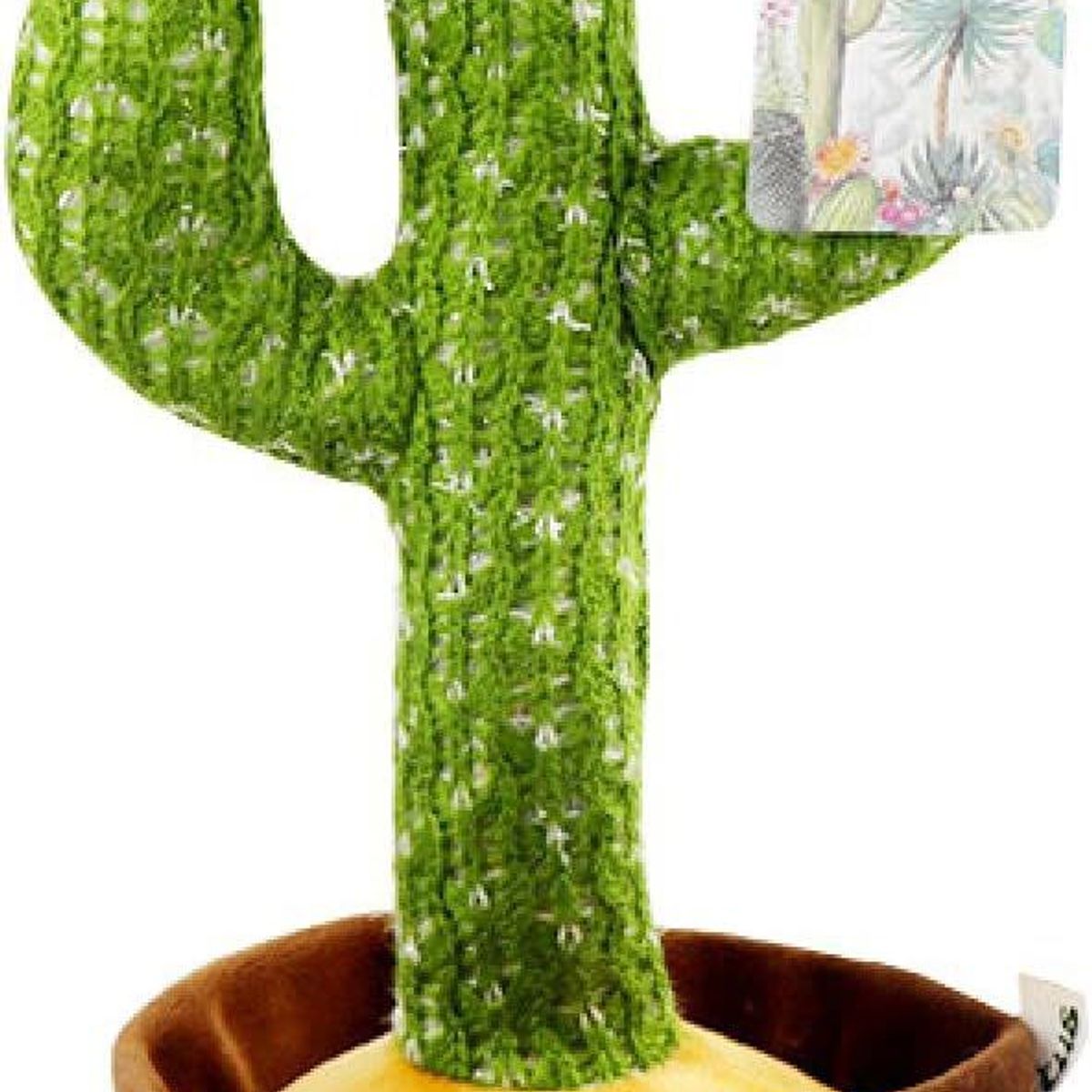 MOBLIHOUSE - Cactus Bailarín Electrónico Niños Canta y Baila