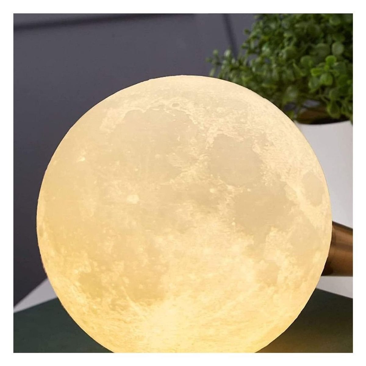 MOBLIHOUSE - Lampara De Mesa Astronauta Lampara Resina Para Habitación De Los Niños