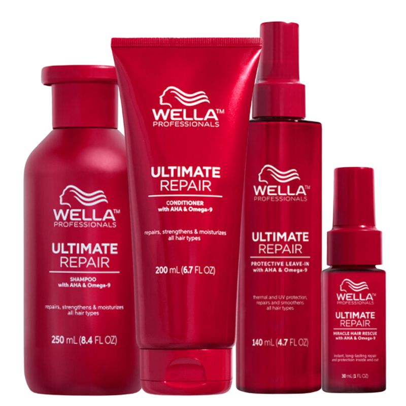 WELLA - KIT WELLA ULTIMATE REPAIR PARA EL CUIDADO DEL CABELLO