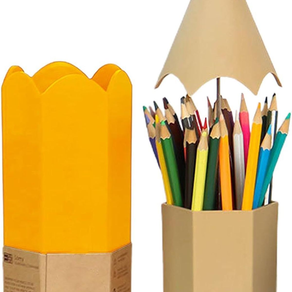 MOBLIHOUSE - Portalápices Para Escritorio Organizador Almacenamiento