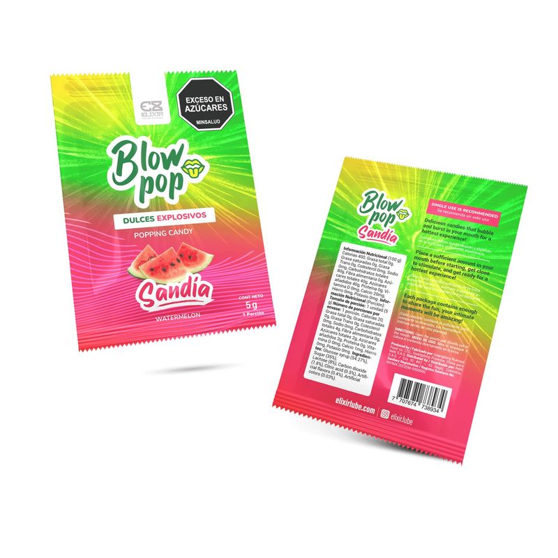 ELIXIR - Blow Pop Sandia 5gr Elixir