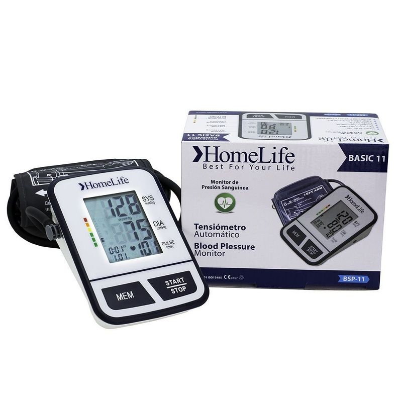 HOME LIFE - Tensiómetro Digital De Brazo Profesional  Cargador