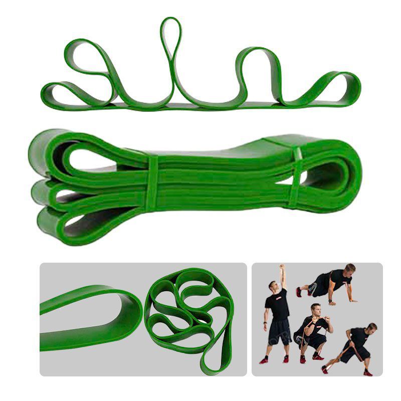 GENERICO - Banda De Poder Elástica Verde 100120lb Tension