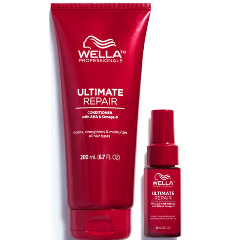 WELLA - Duo Wella ULTIMATE REPAIR  Acondicionador *200ml- Spray nutritivo 30ml