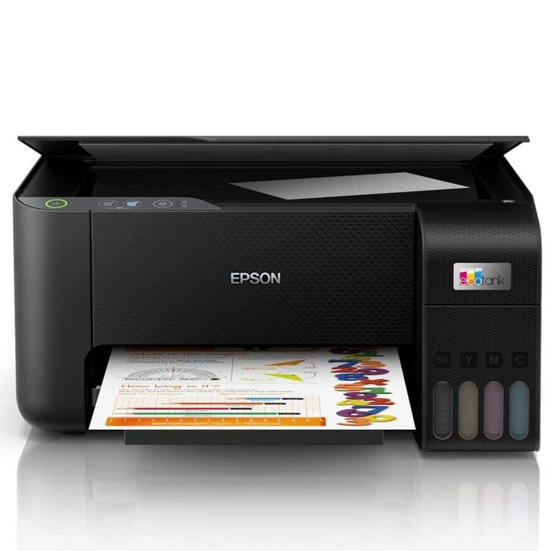 EPSON - Impresora Multifuncional EPSON Ecotank L3210 Hg  Negro