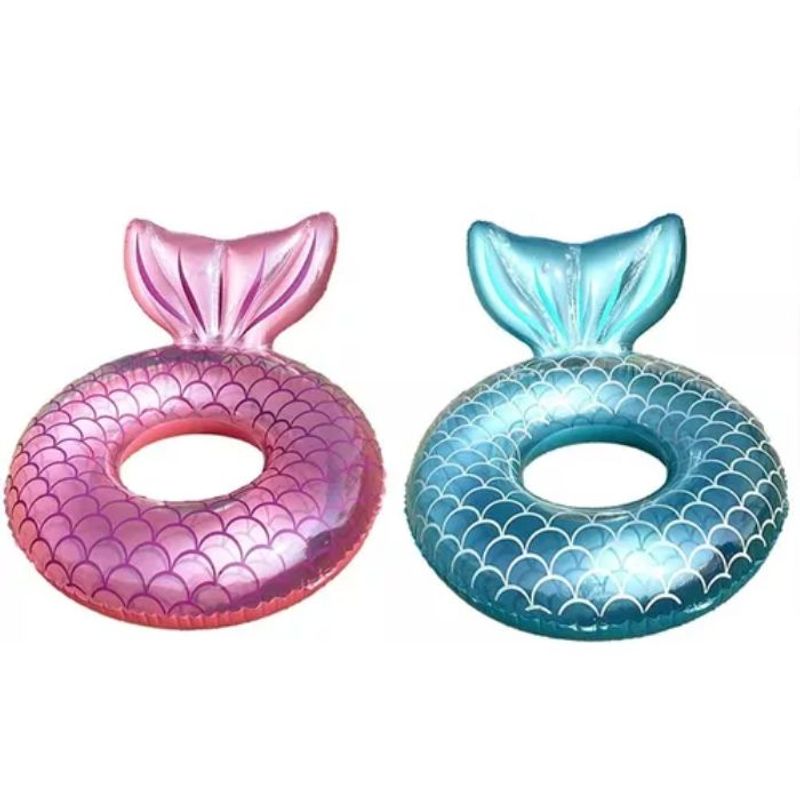 GENERICO - Inflable para piscina cola de sirena